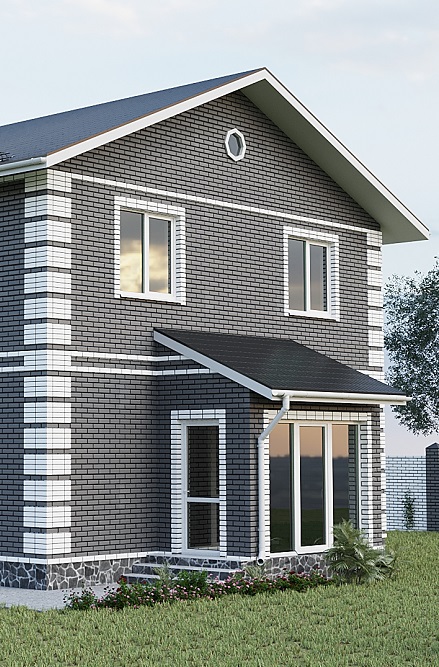 Решения по облицовке силикатным кирпичом Решения по облицовке силикатным кирпичом